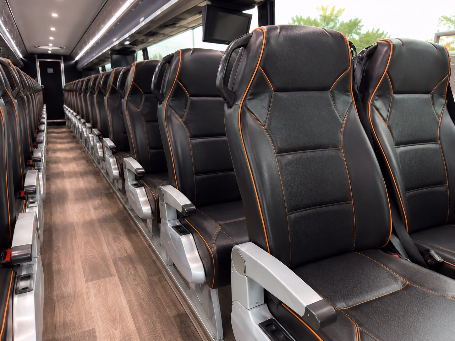 missoula charter bus interior