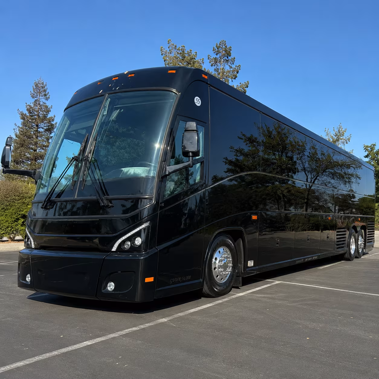 spokane valley charter bus rental exterior