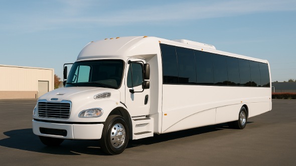 Exterior of Charter Bus Company Missoula's 30 Passenger Minibus in Missoula