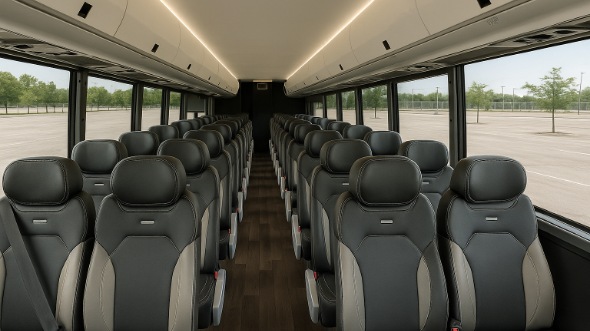 missoula 35 passenger minibus inside